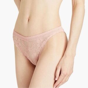 Stella McCartney Pink Floral Lace Panties